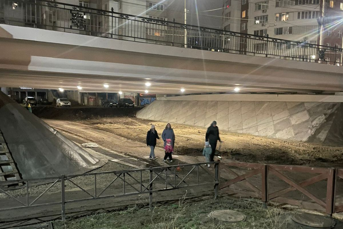 В Рязани завершен ремонт моста через реку Лыбедь